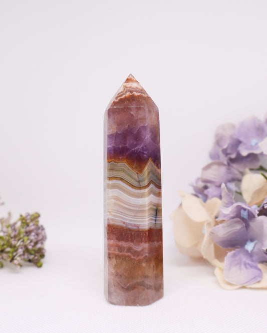 Amethyst Agate Tower #5