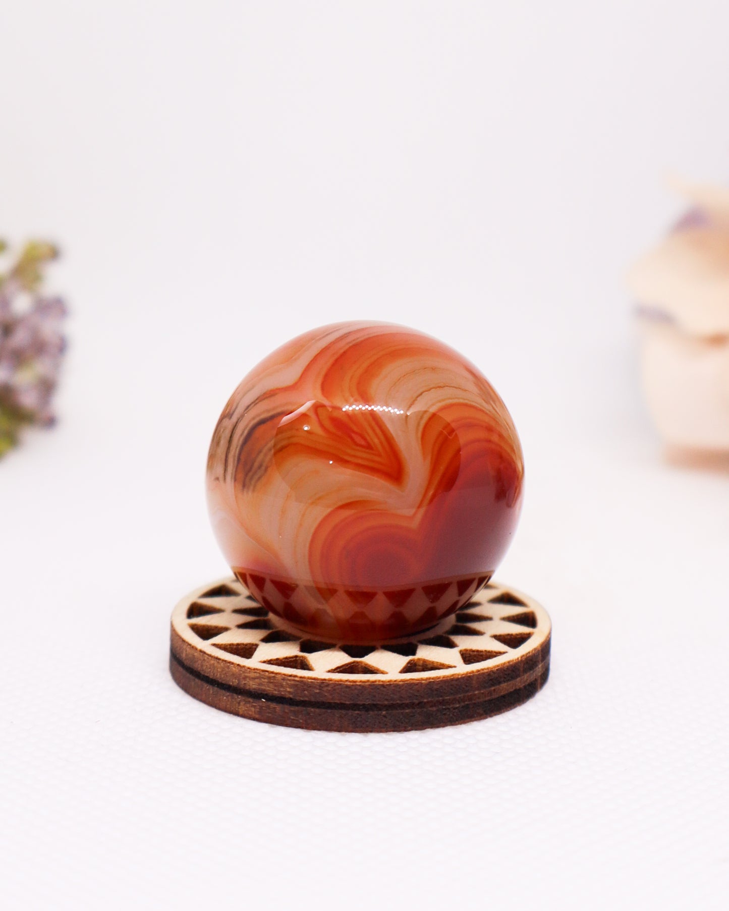 Sardonyx Sphere #1 - Small