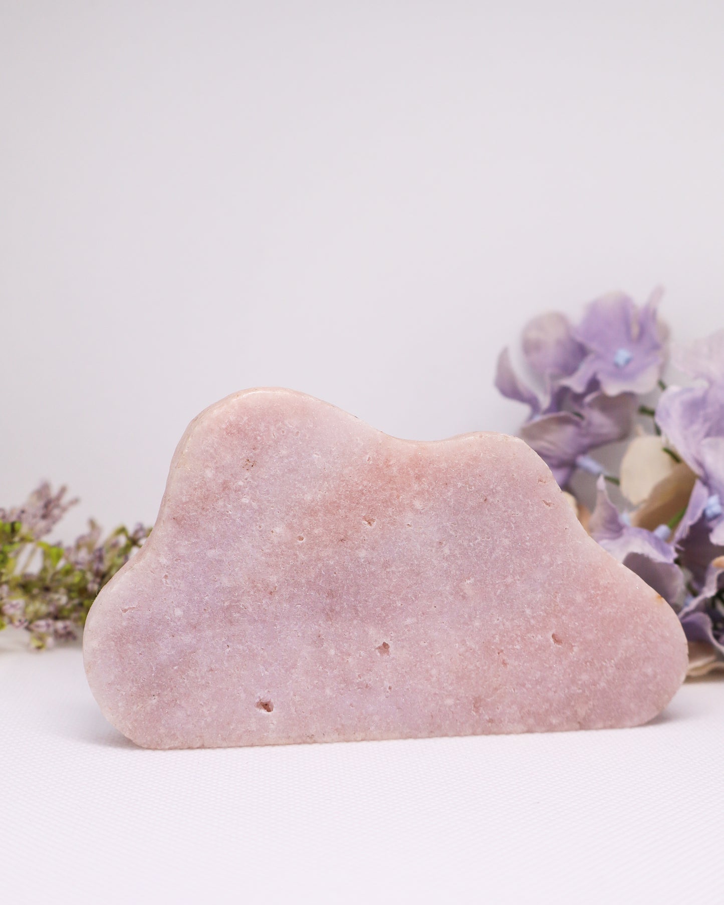 Pink Amethyst Cloud Carving