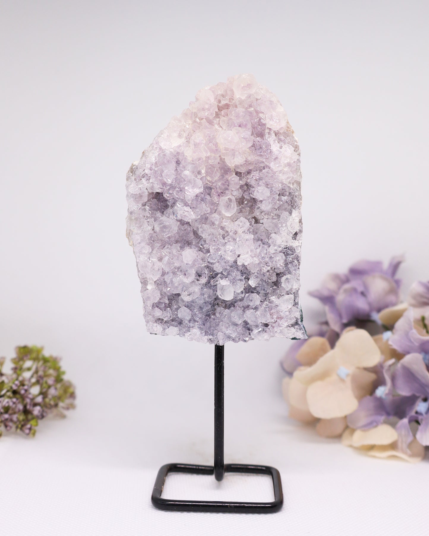 Zeolite Cluster on Metal Stand #7