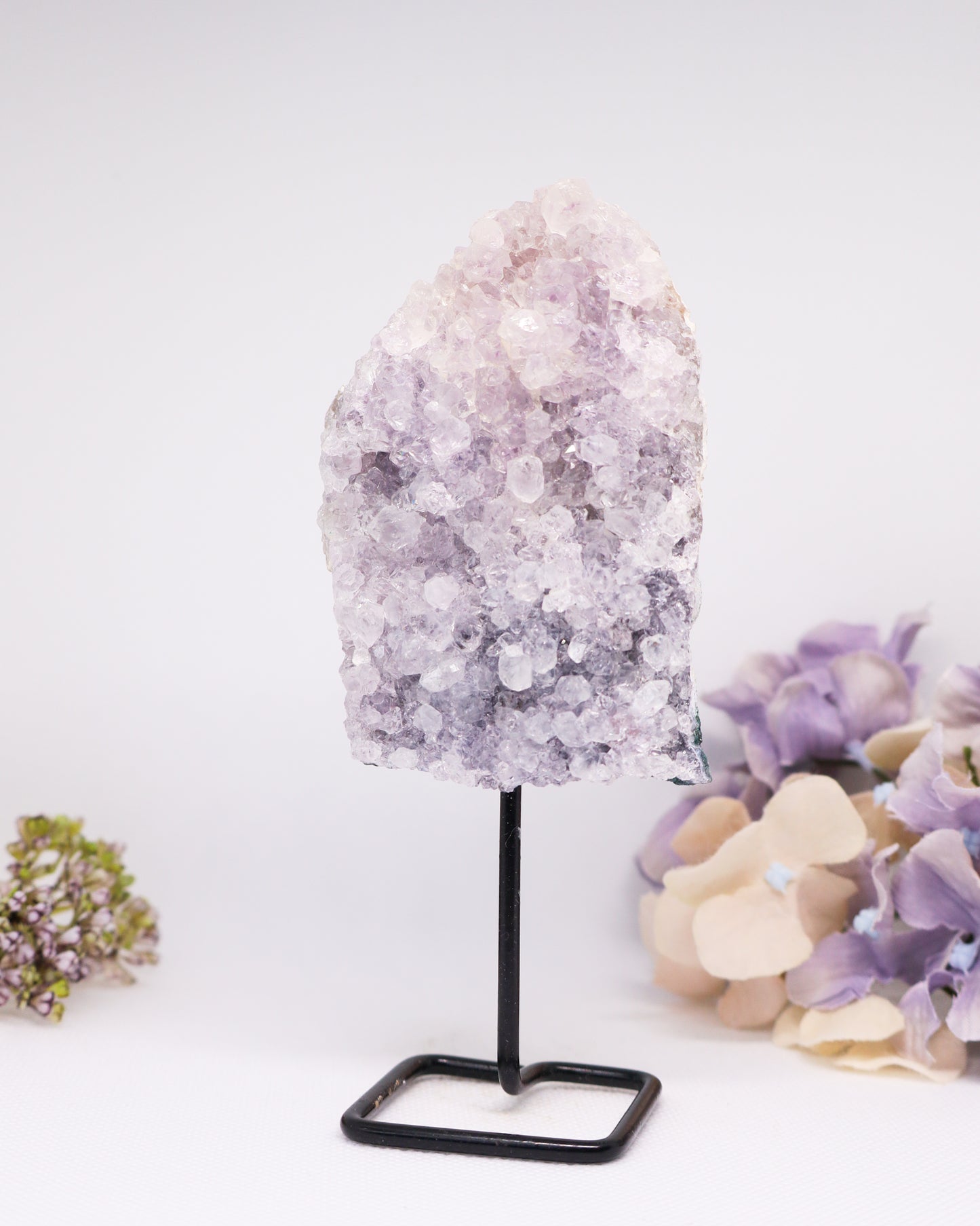 Zeolite Cluster on Metal Stand #7