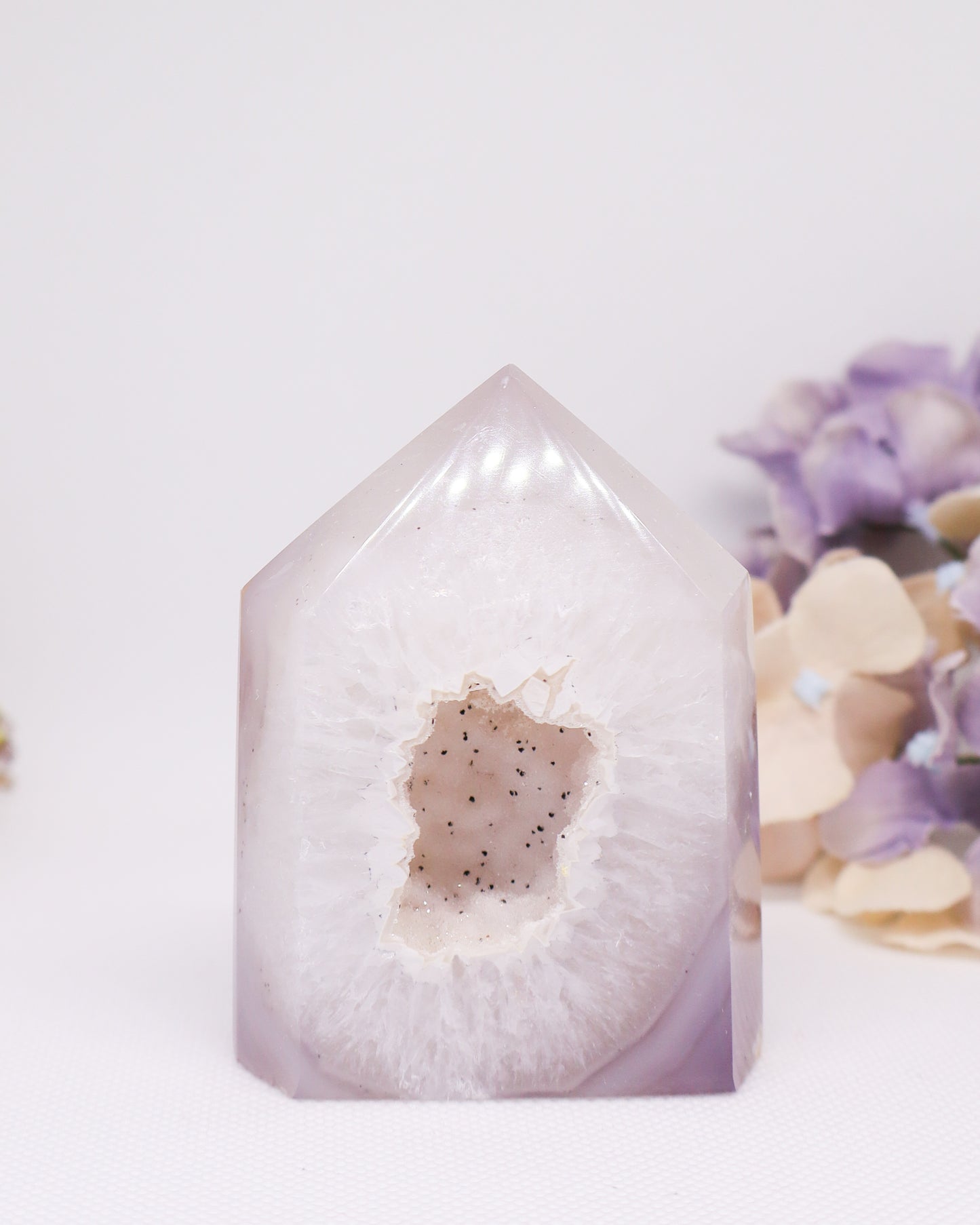 Druzy Agate Tower #30