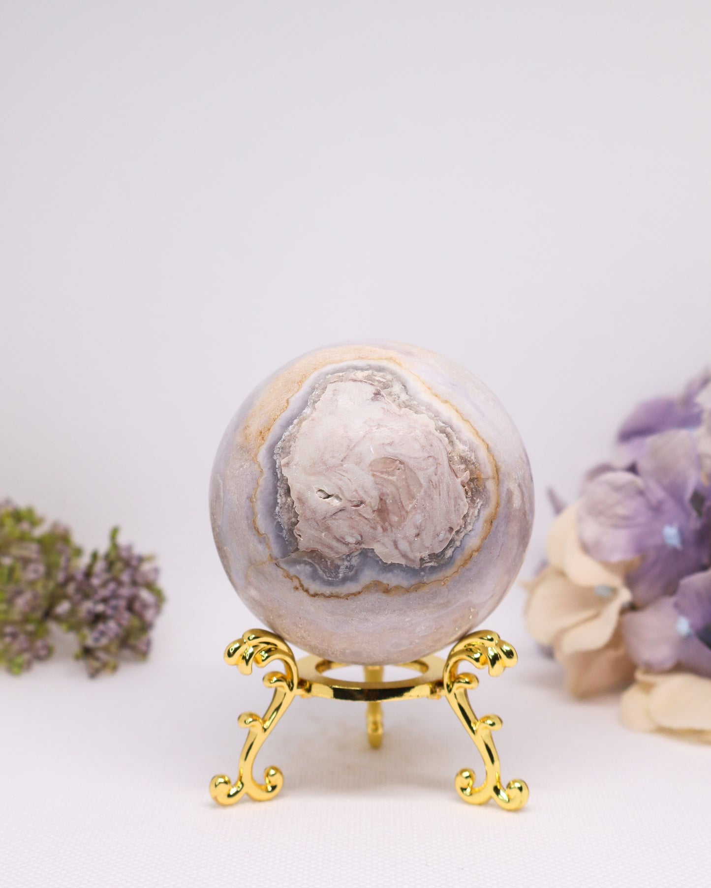 Pink Amethyst Sphere #6