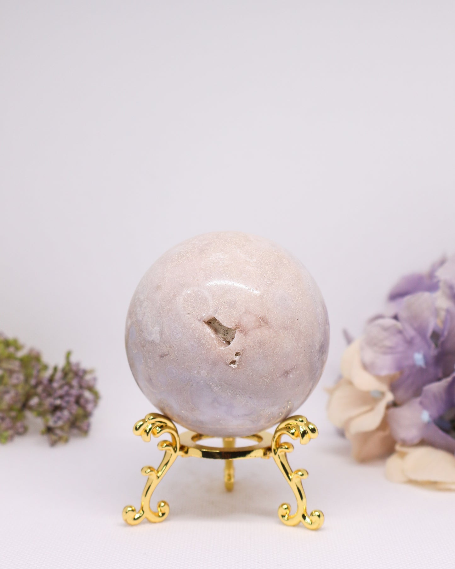 Pink Amethyst Sphere #6