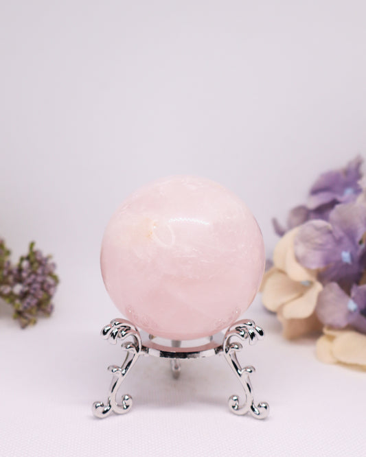 Rose Quartz Sphere #9