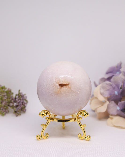 Pink Amethyst Sphere #3