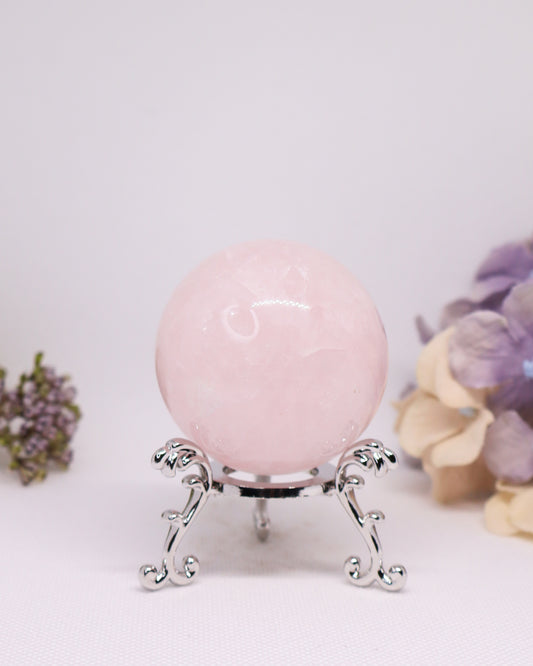 Rose Quartz Sphere #8