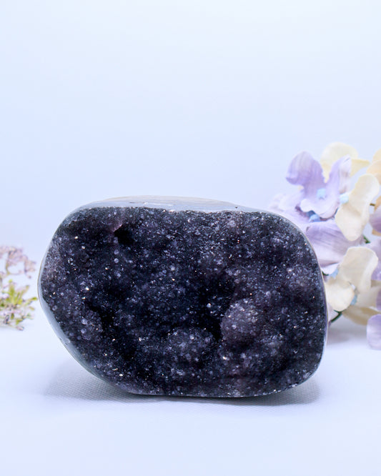 Black Amethyst Cut Base #34-794 gm