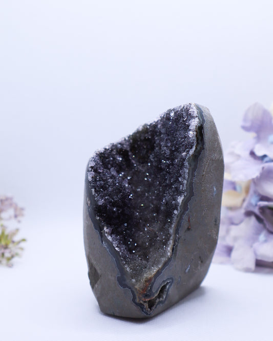 Black Amethyst Cut Base #29-316 gm