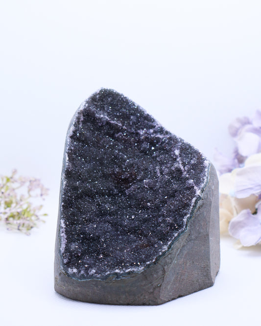 Black Amethyst Cut Base #33-725 gm