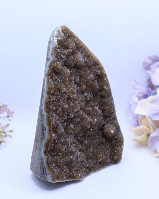 Rainbow Amethyst Cut Base #25 -445 gm