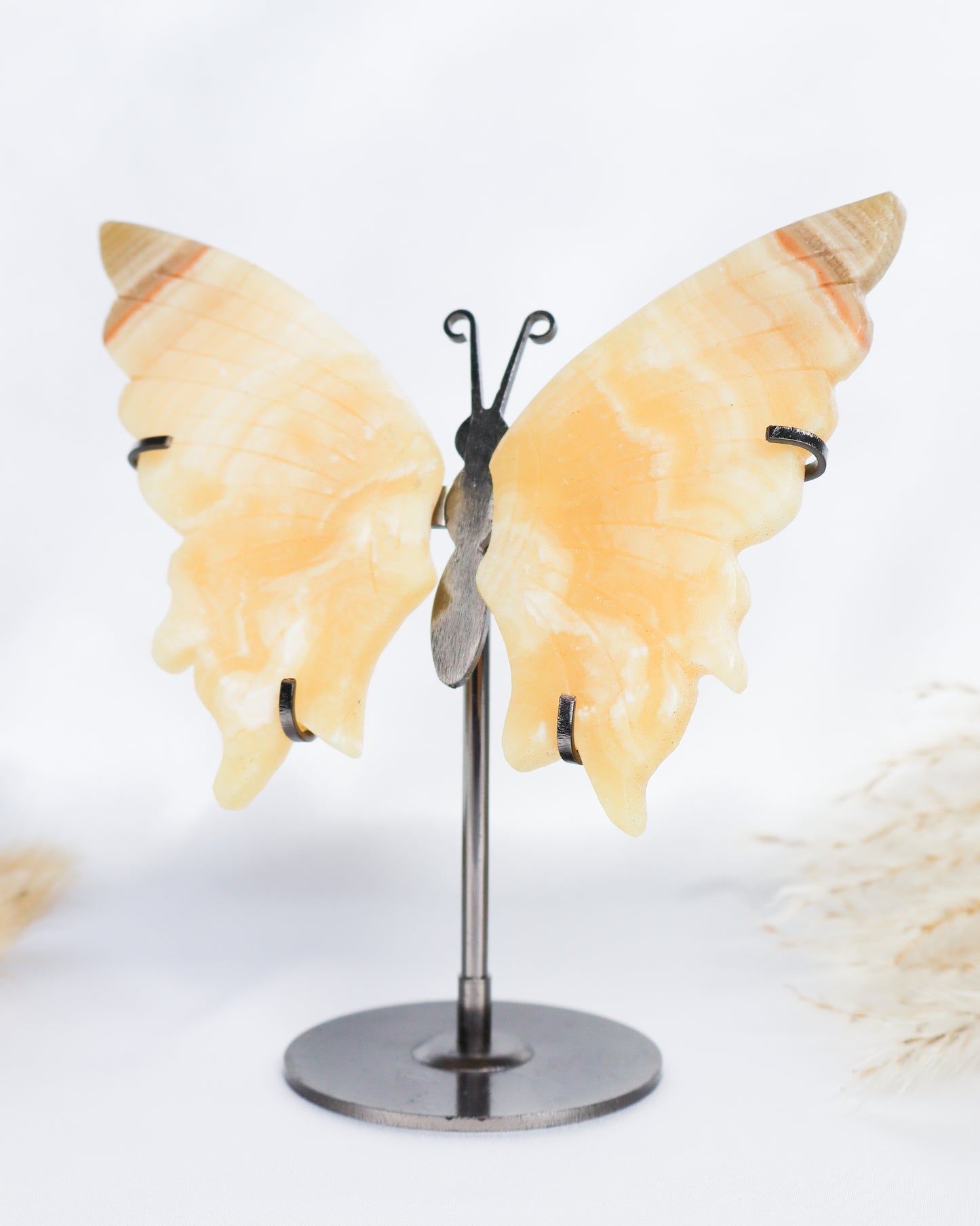 Orange Calcite Butterfly Wings