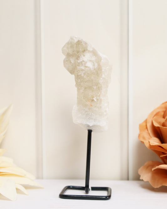 Clear Quartz Cluster on Stand #5