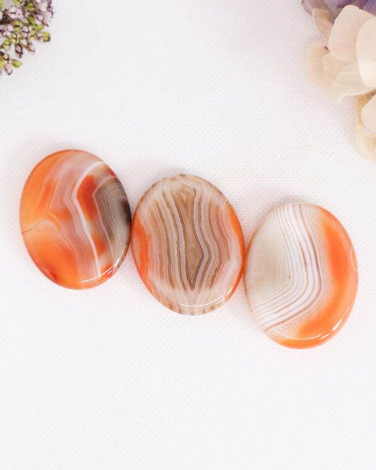 Carnelian Worry Stone