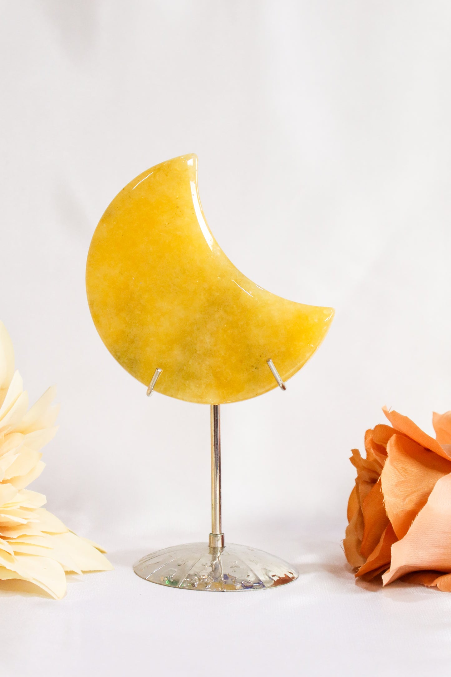 Golden Healer Moon on Stand