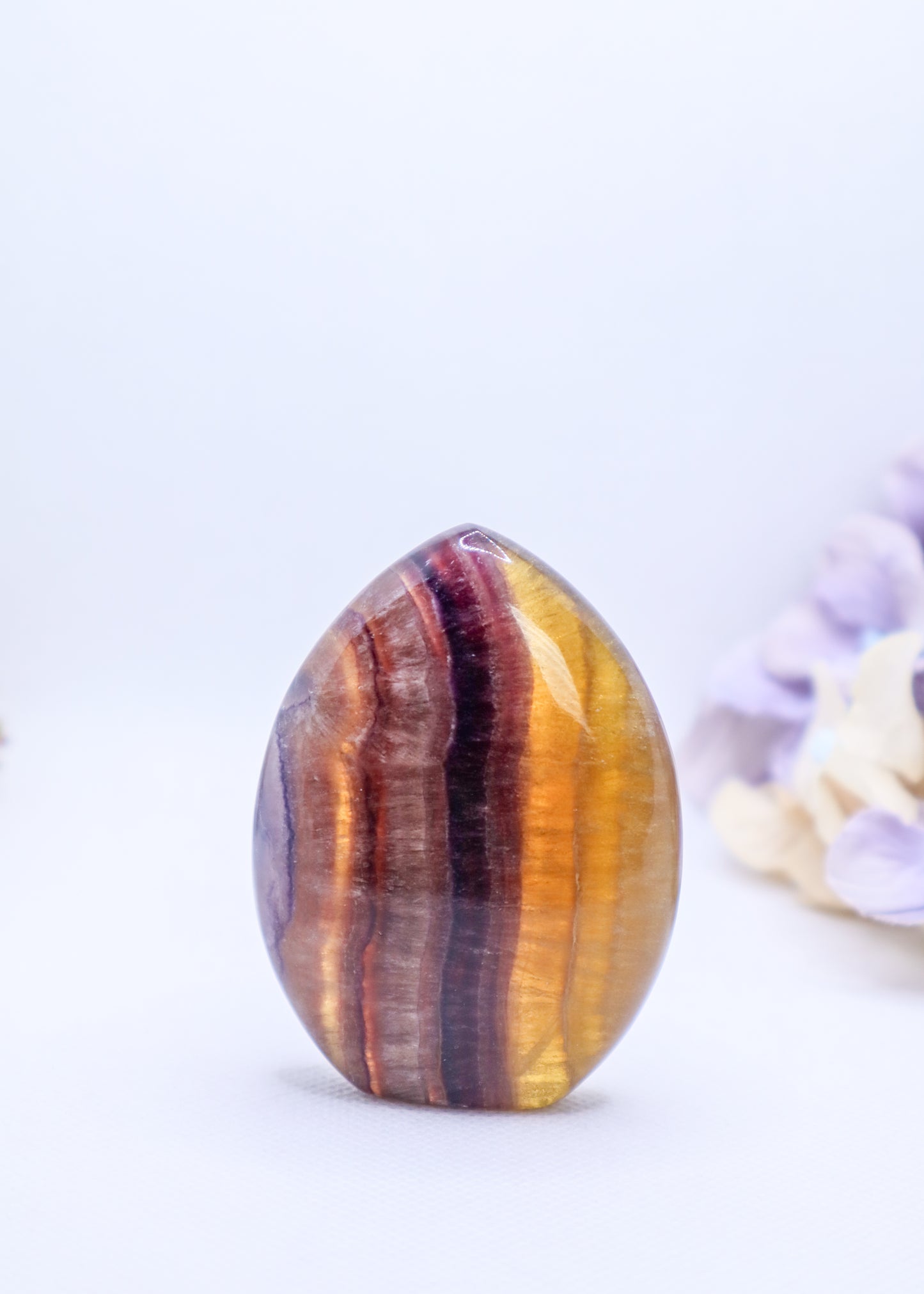 Rainbow Fluorite Flame #4