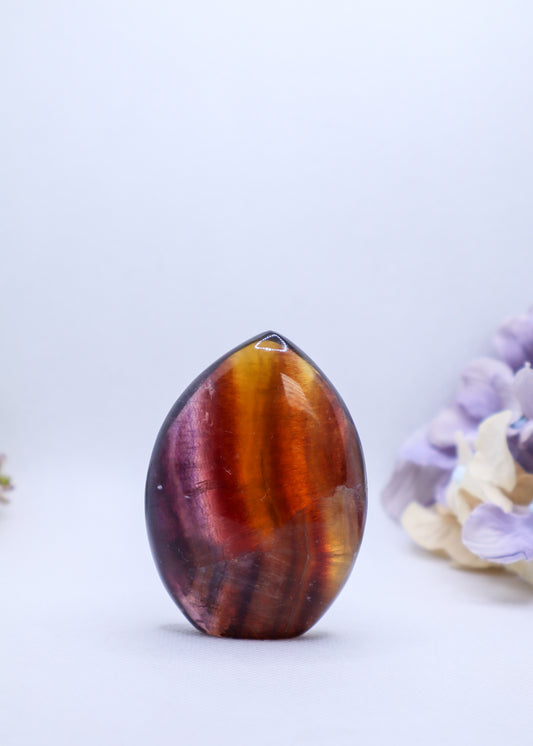 Rainbow Fluorite Flame #2