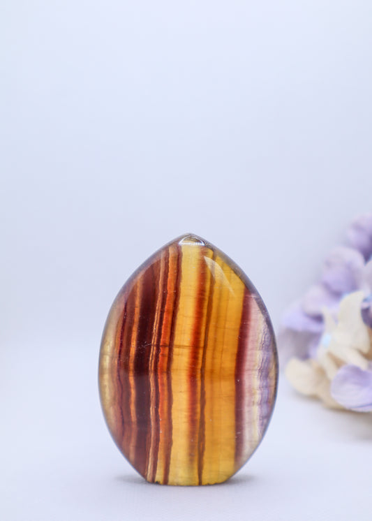 Rainbow Fluorite Flame #5
