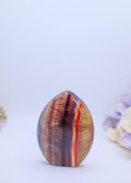 Rainbow Fluorite Flame #9