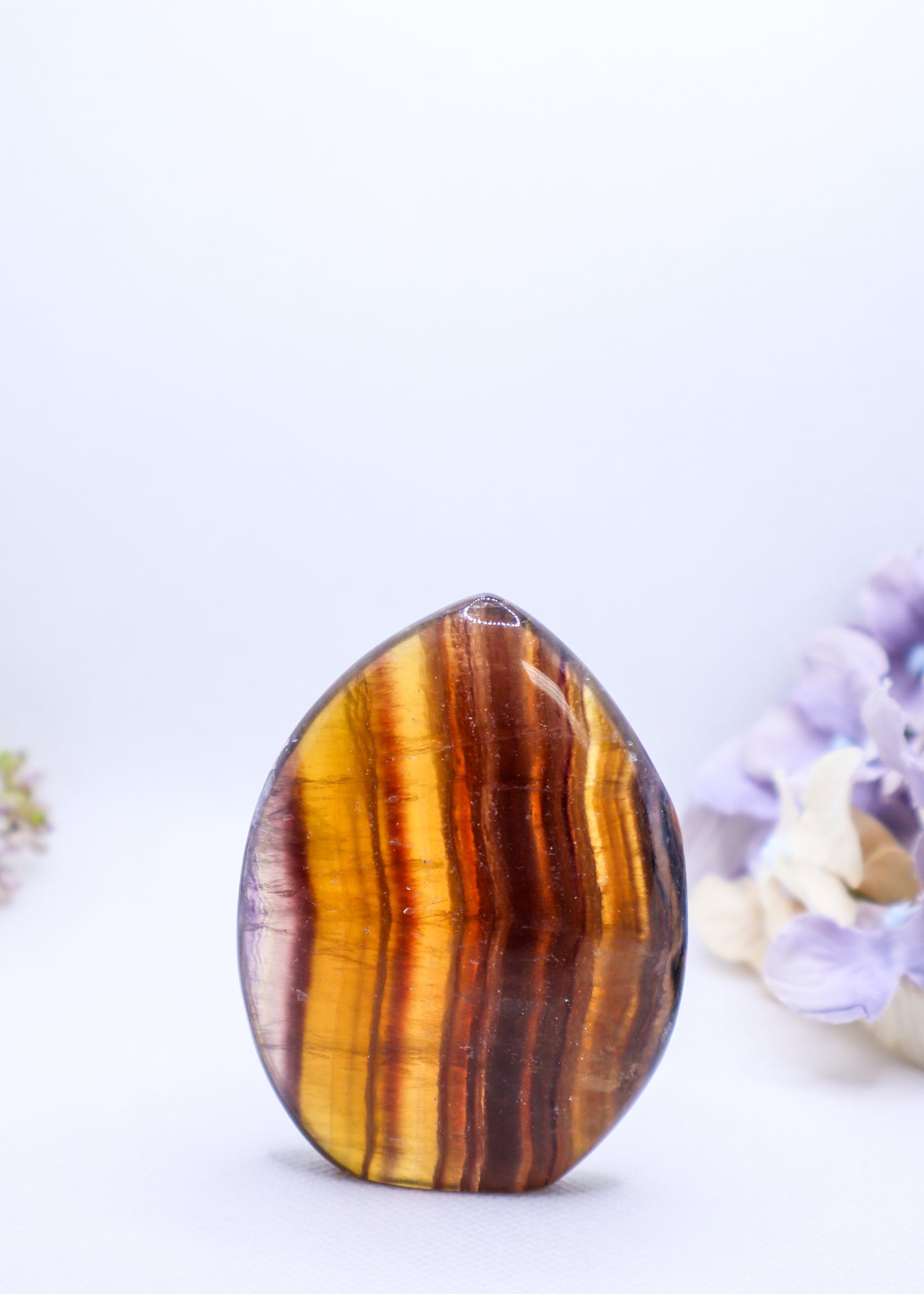 Rainbow Fluorite Flame #7