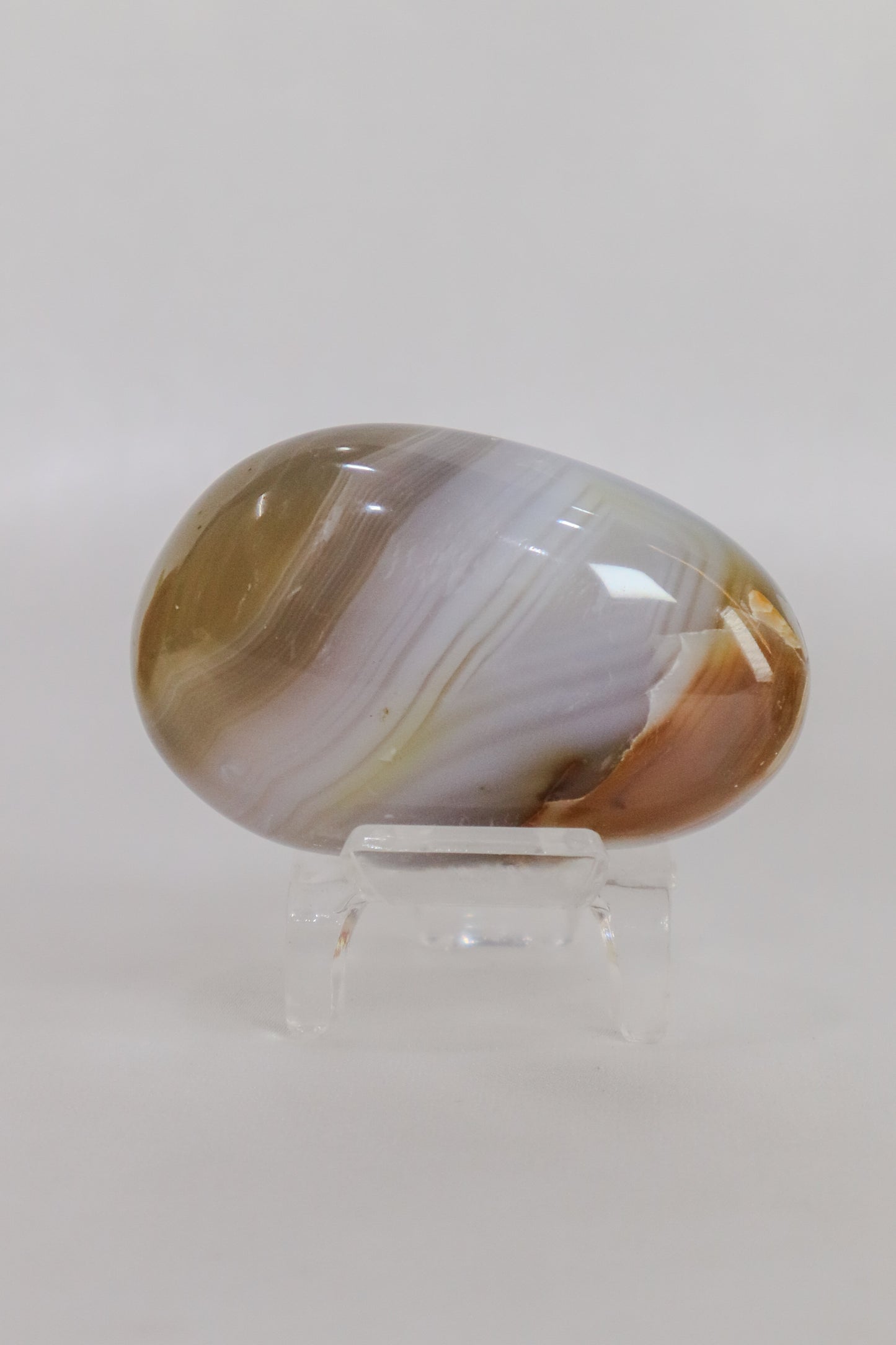 Orca Agate Palmstone #10