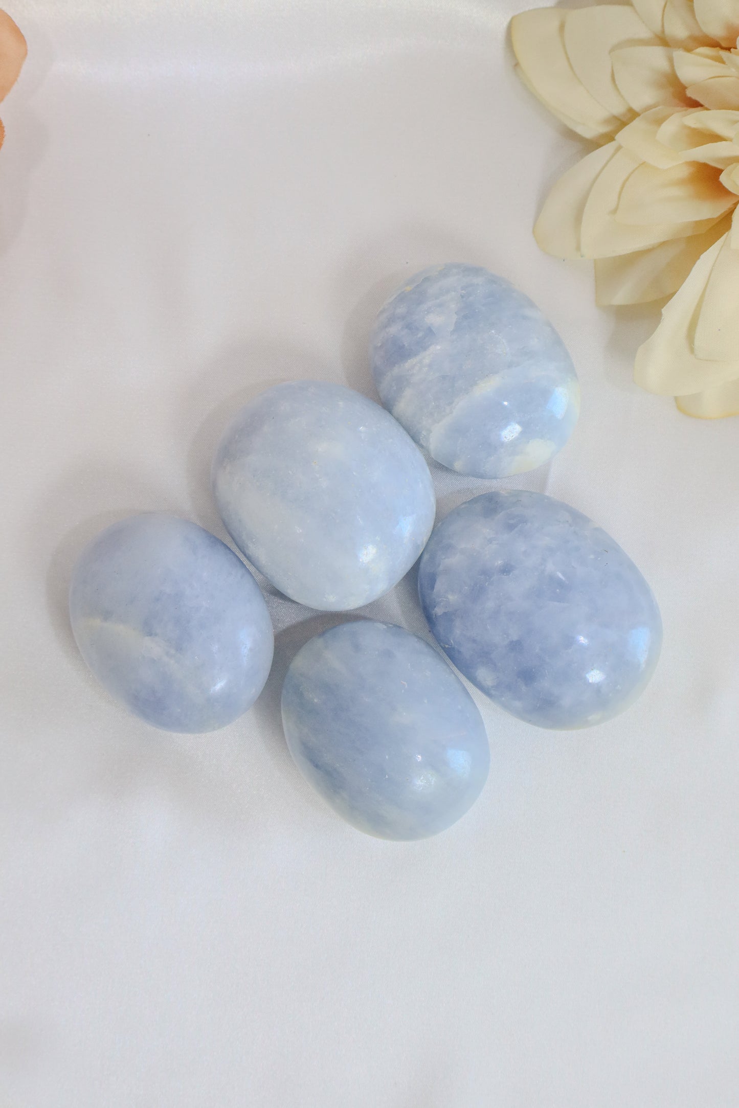 Blue Calcite Palmstone