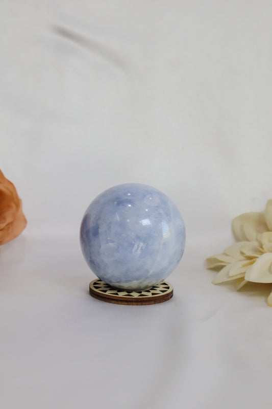 Blue Calcite Sphere #11