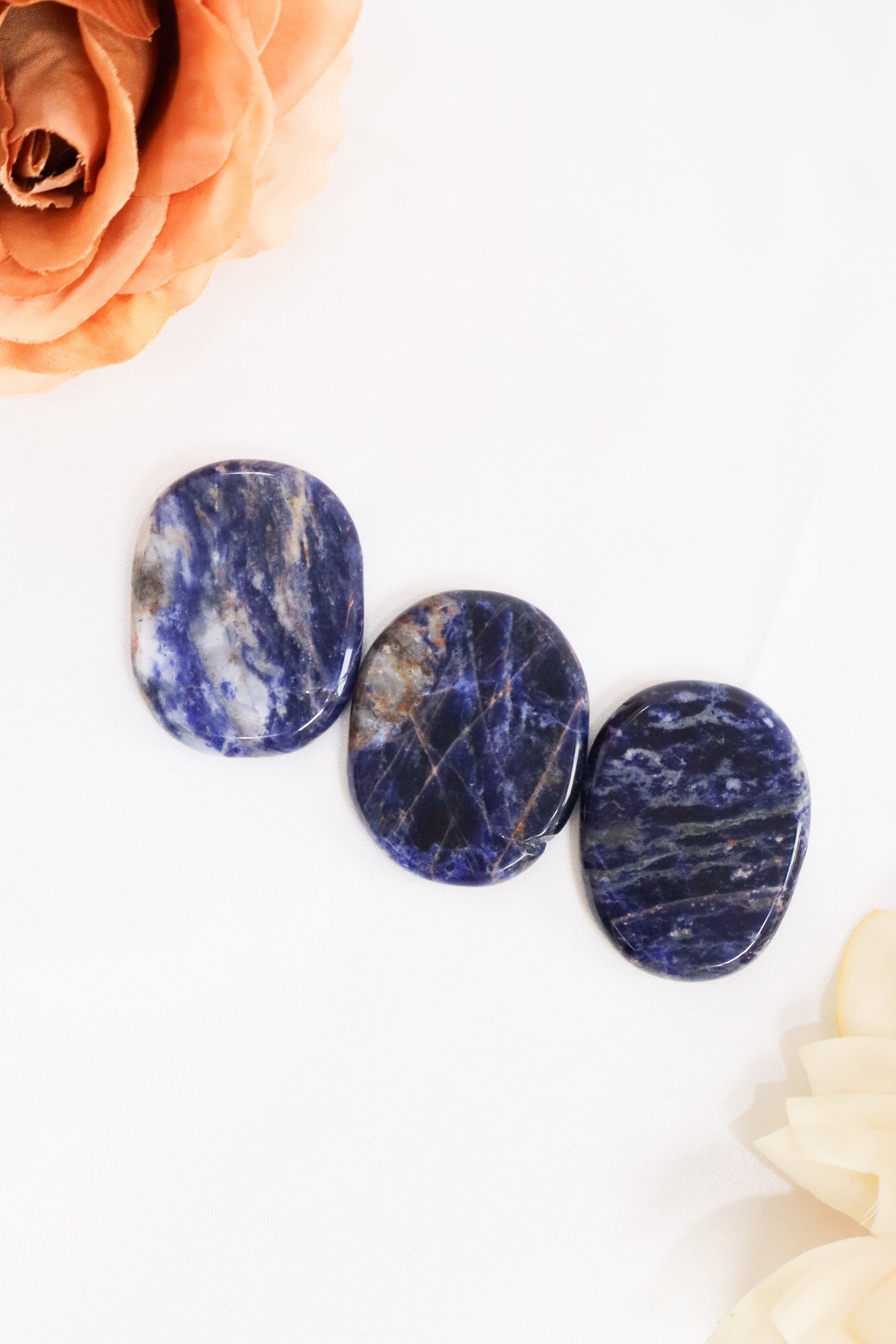 Sodalite Worry Stones