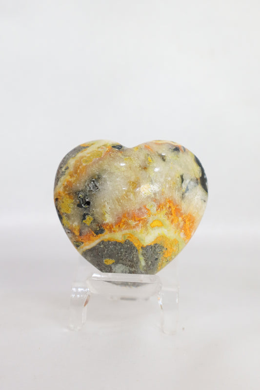 Bumble Bee Jasper Heart #3