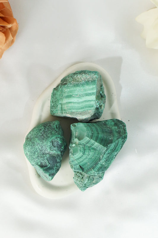 Raw Malachite - Large