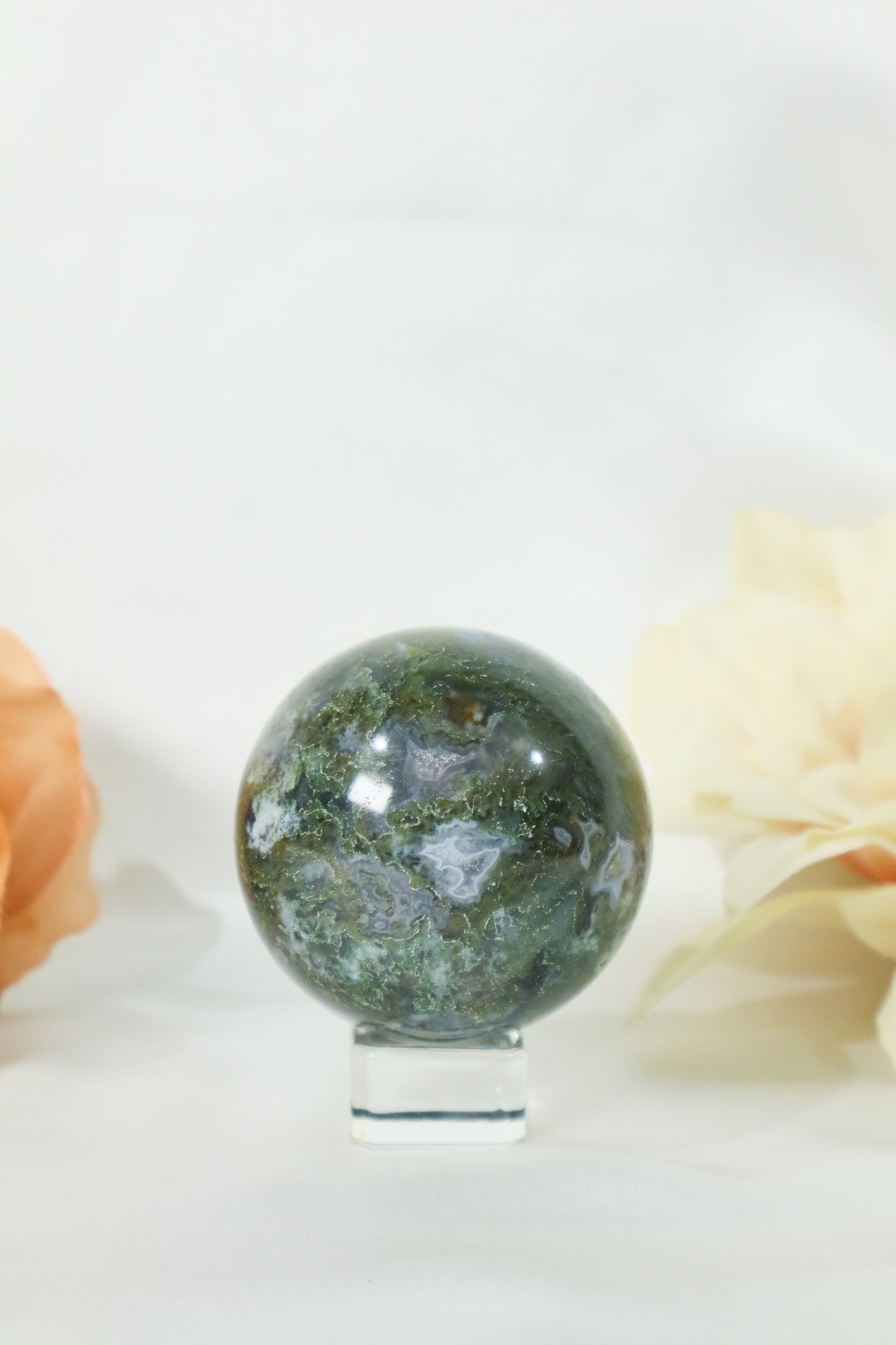 Moss Agate Sphere #20