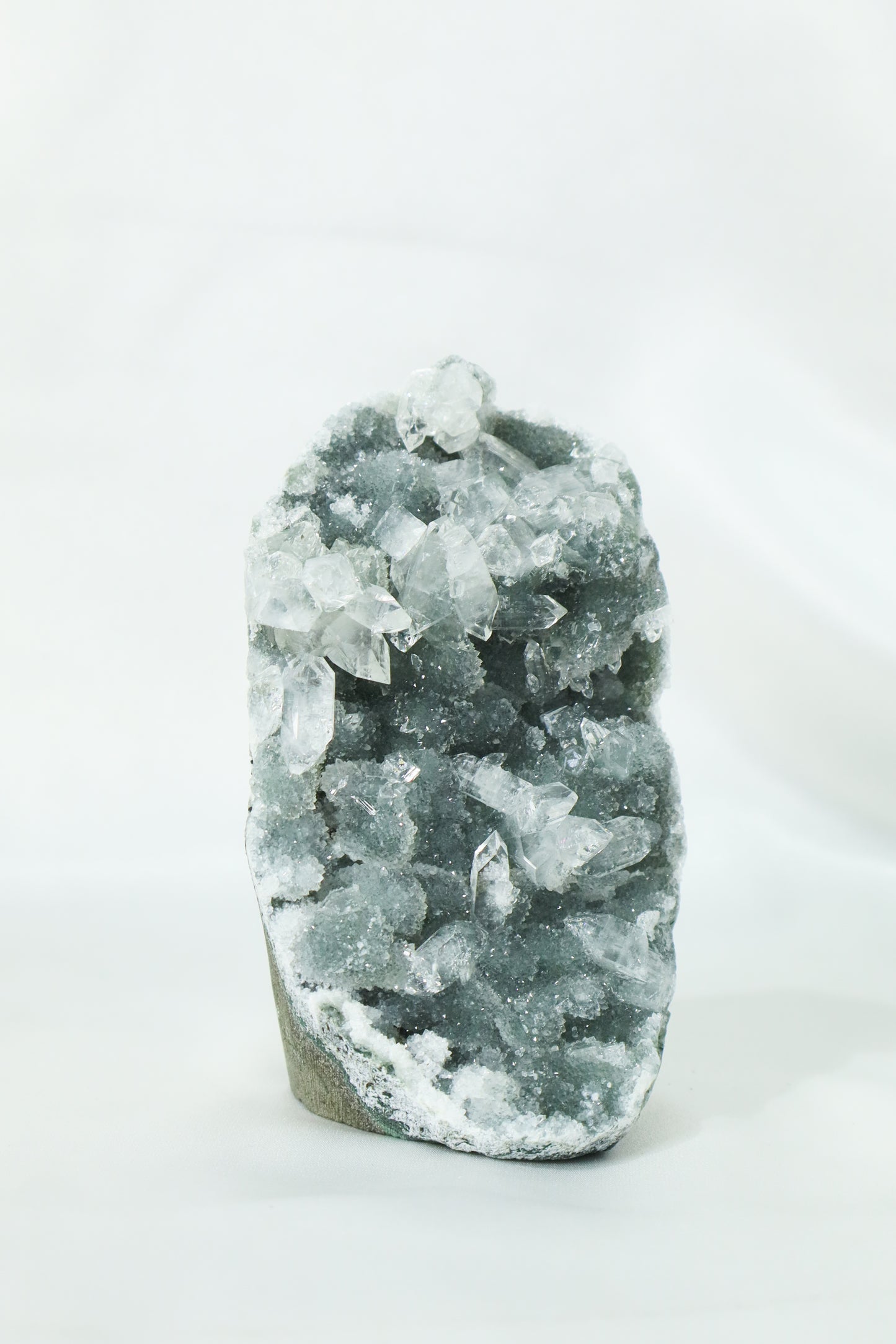 Blue Chalcedony with Apophyllite #4