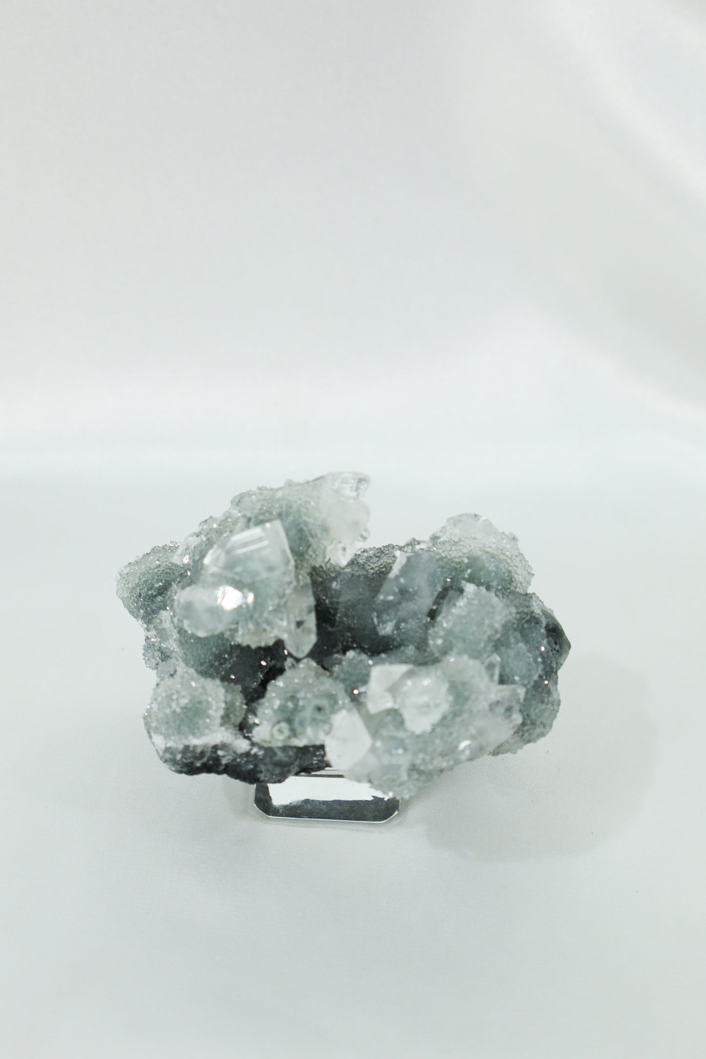 Blue Chalcedony with Apophyllite #1