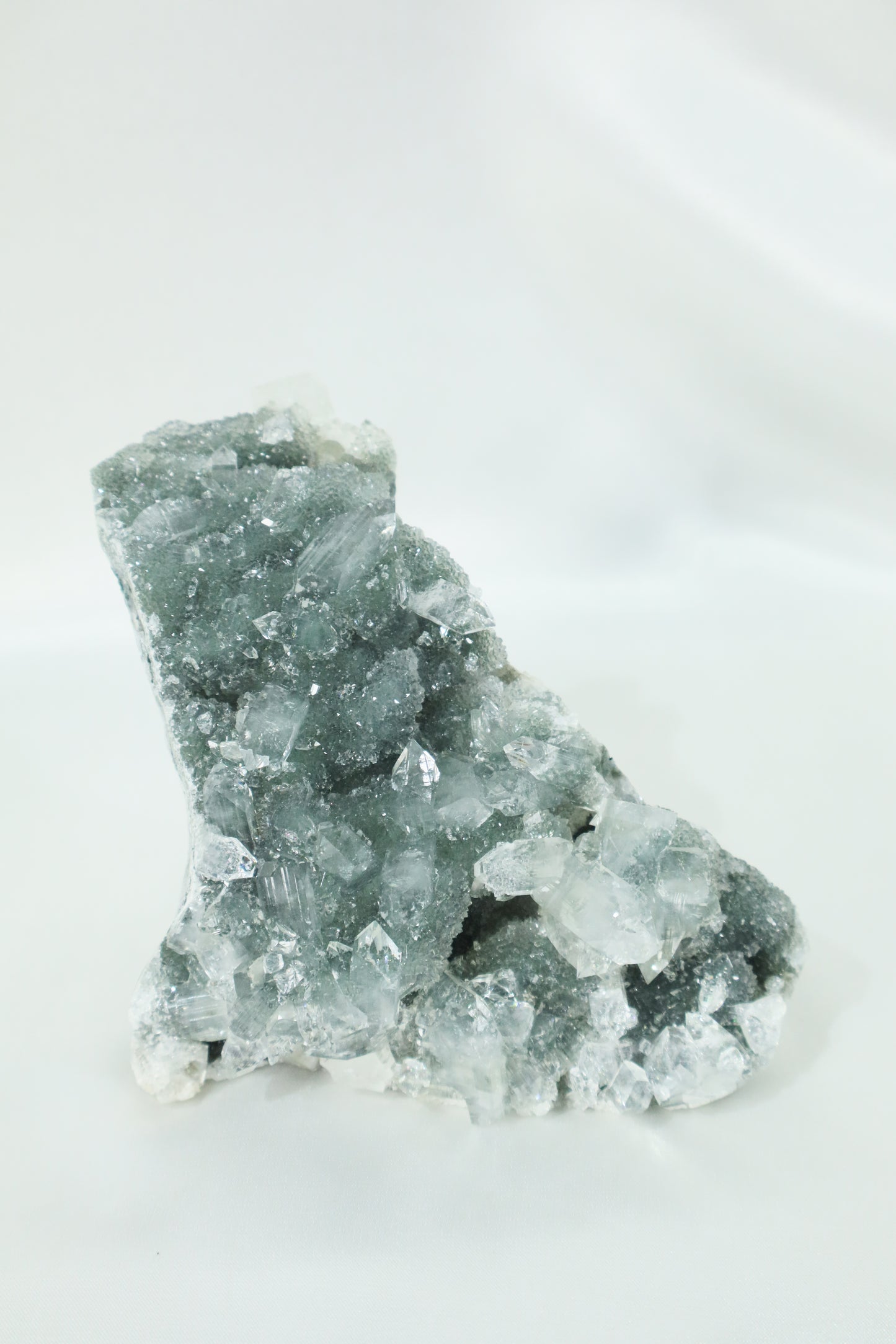 Blue Chalcedony with Apophyllite #3