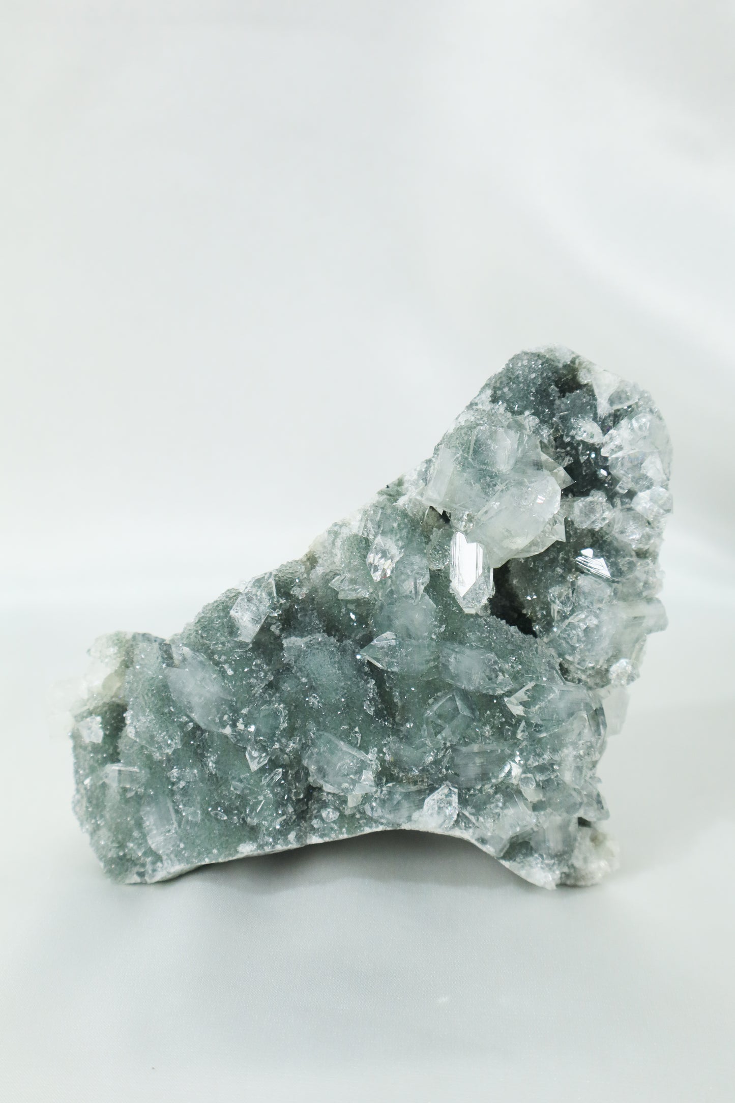 Blue Chalcedony with Apophyllite #3
