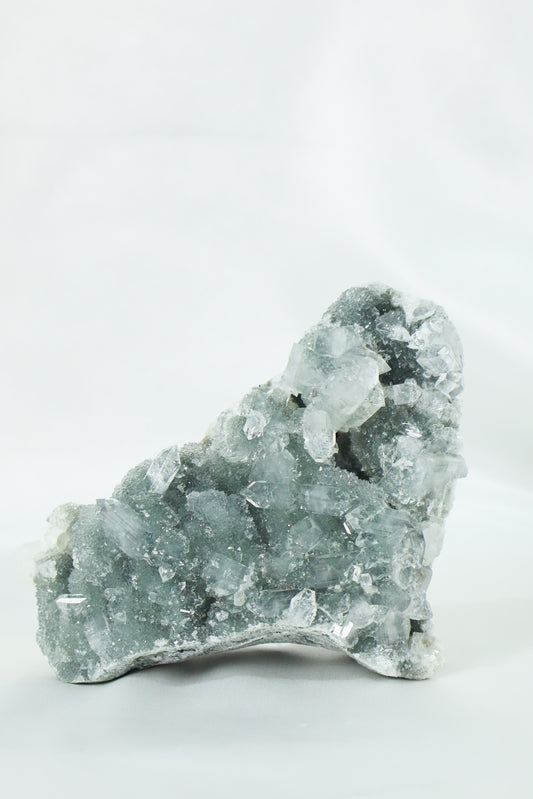 Blue Chalcedony with Apophyllite #3