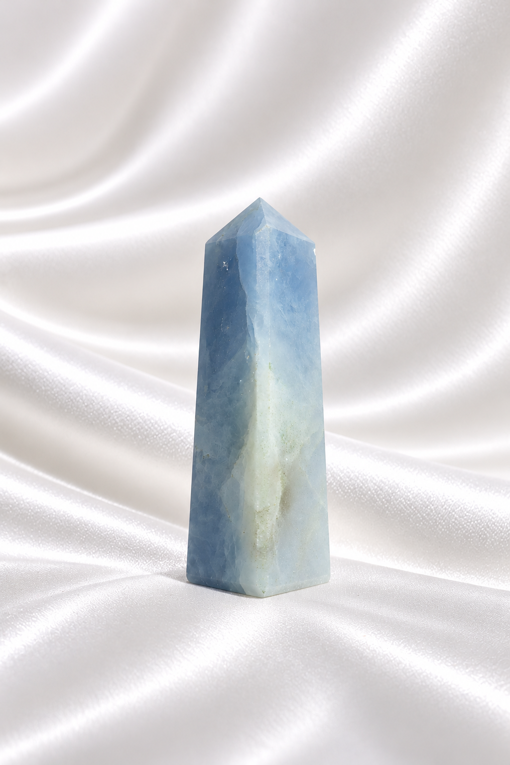 Blue Calcite Tower #8