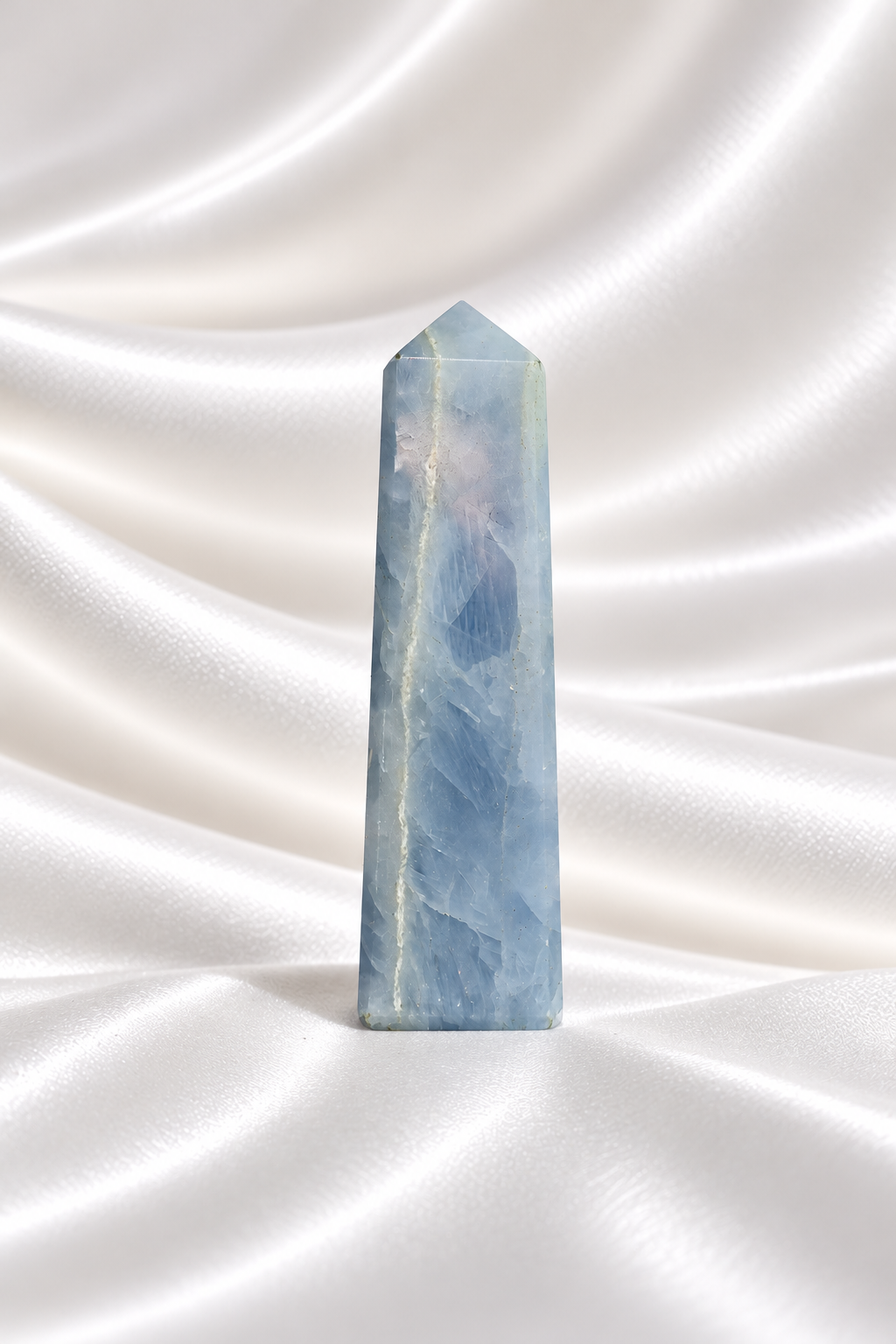 Blue Calcite Tower #6