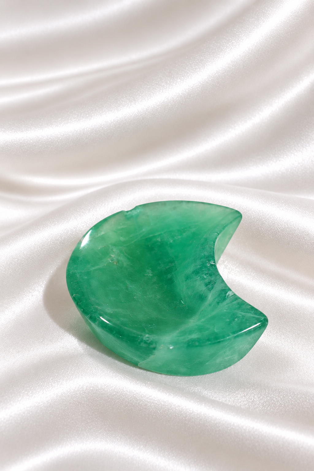 Fluorite Moon Bowl #3 - Little Chipped