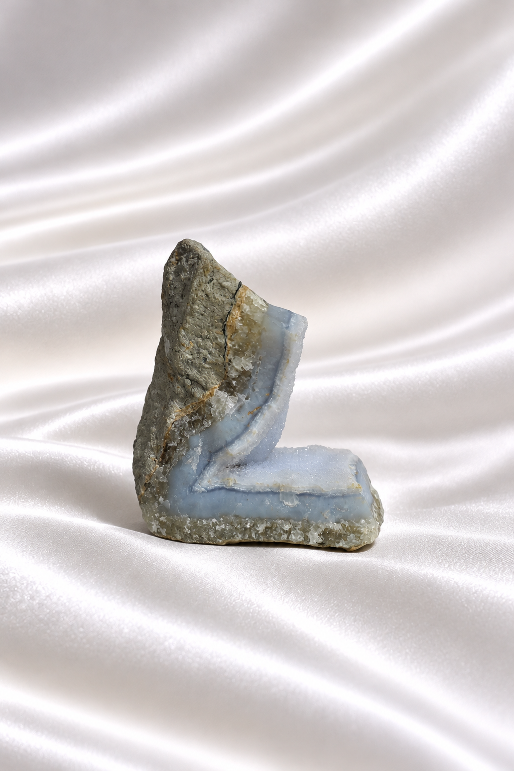 Blue Lace Agate Cluster #17