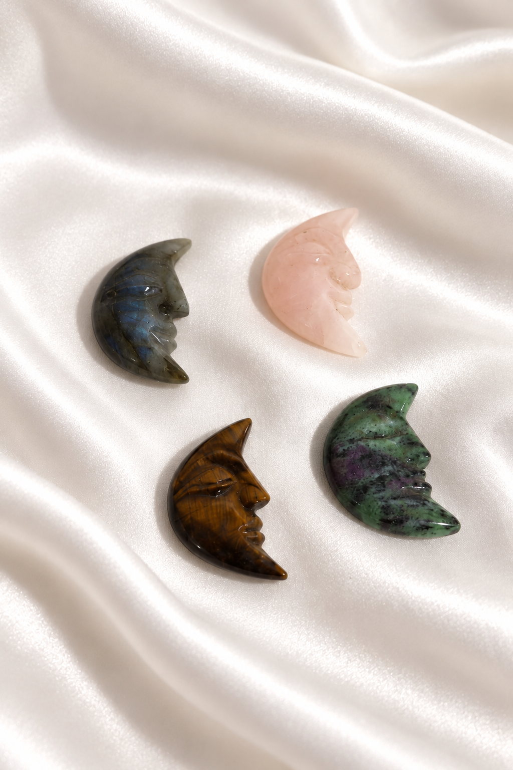 Moon Face Carving