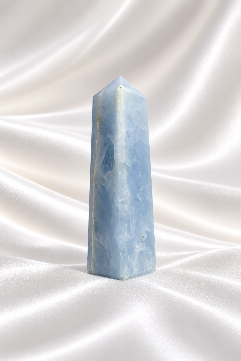 Blue Calcite Tower #6