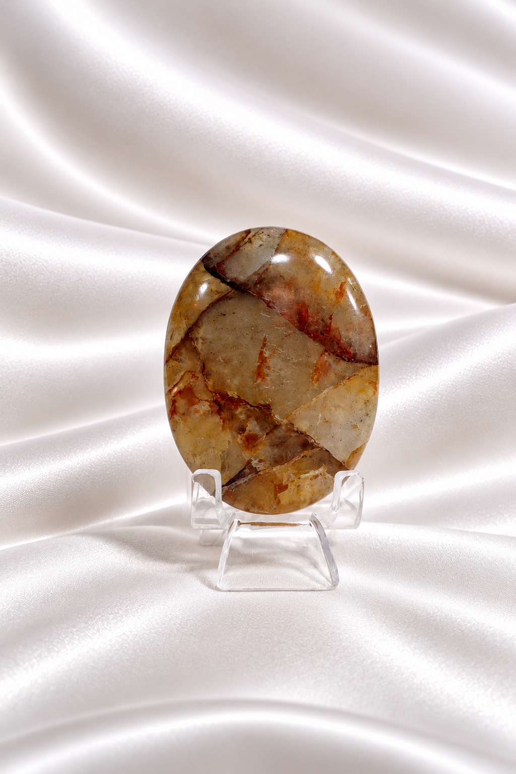 Golden Healer Palm Stone #10