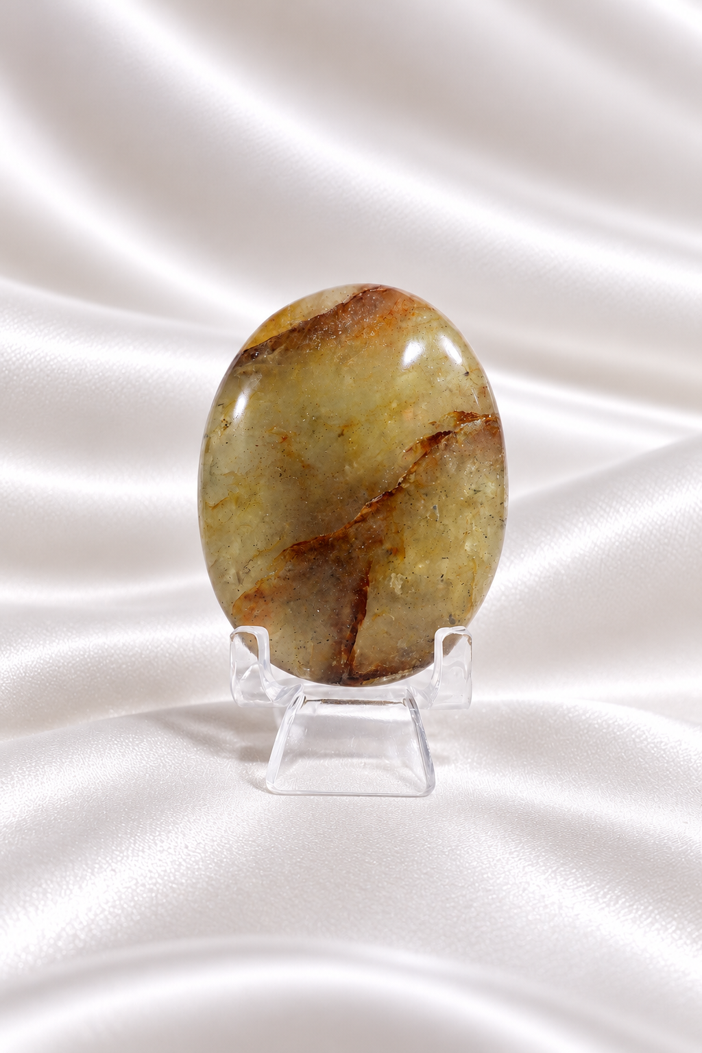 Golden Healer Palm Stone #9