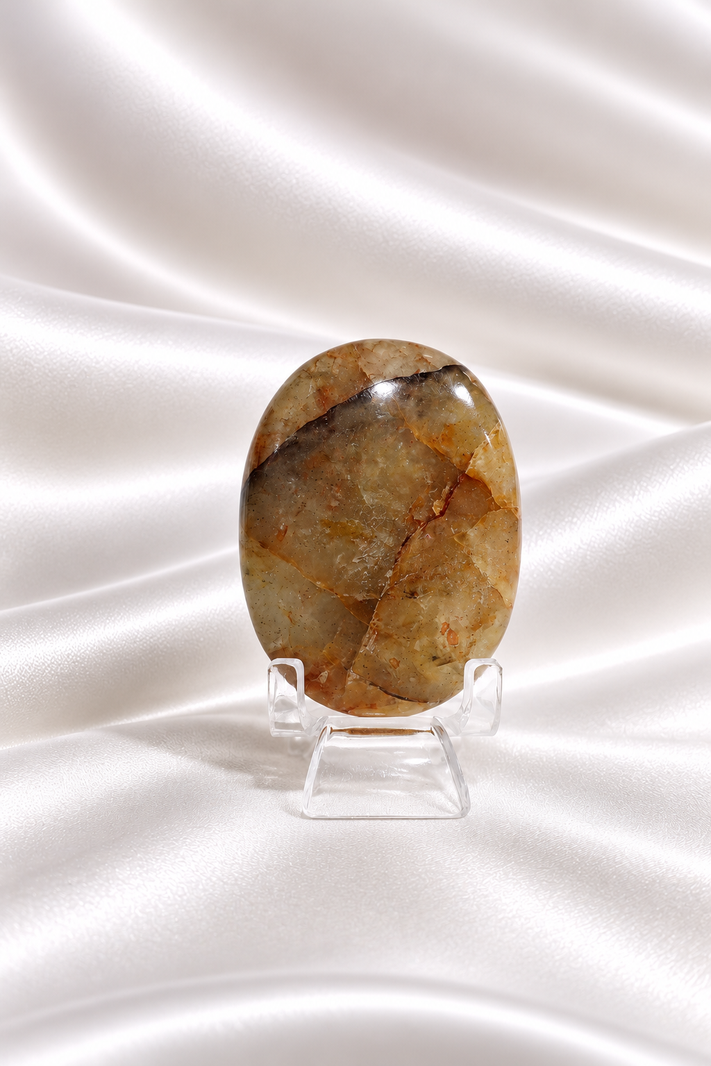 Golden Healer Palm Stone #10
