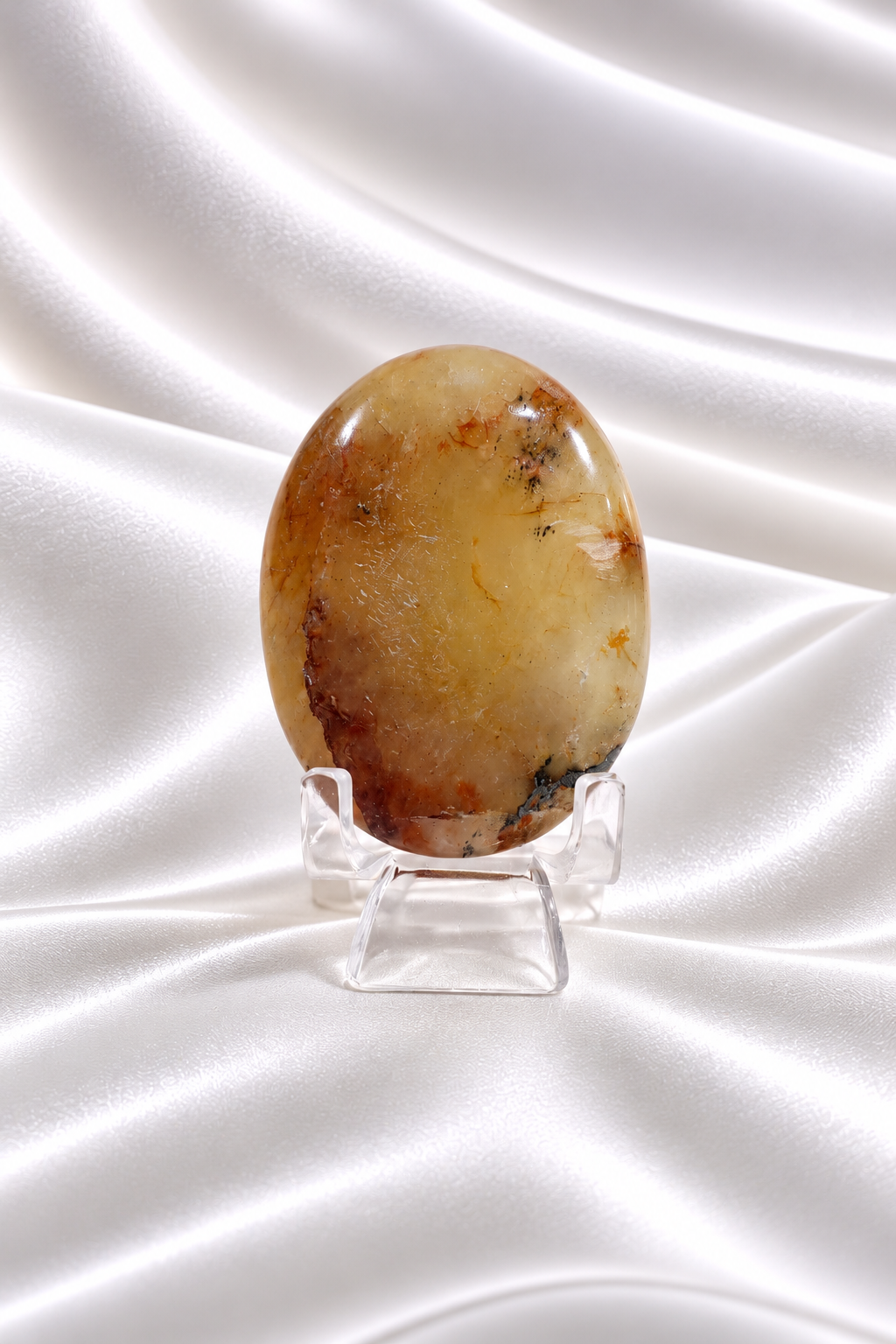Golden Healer Palm Stone #3