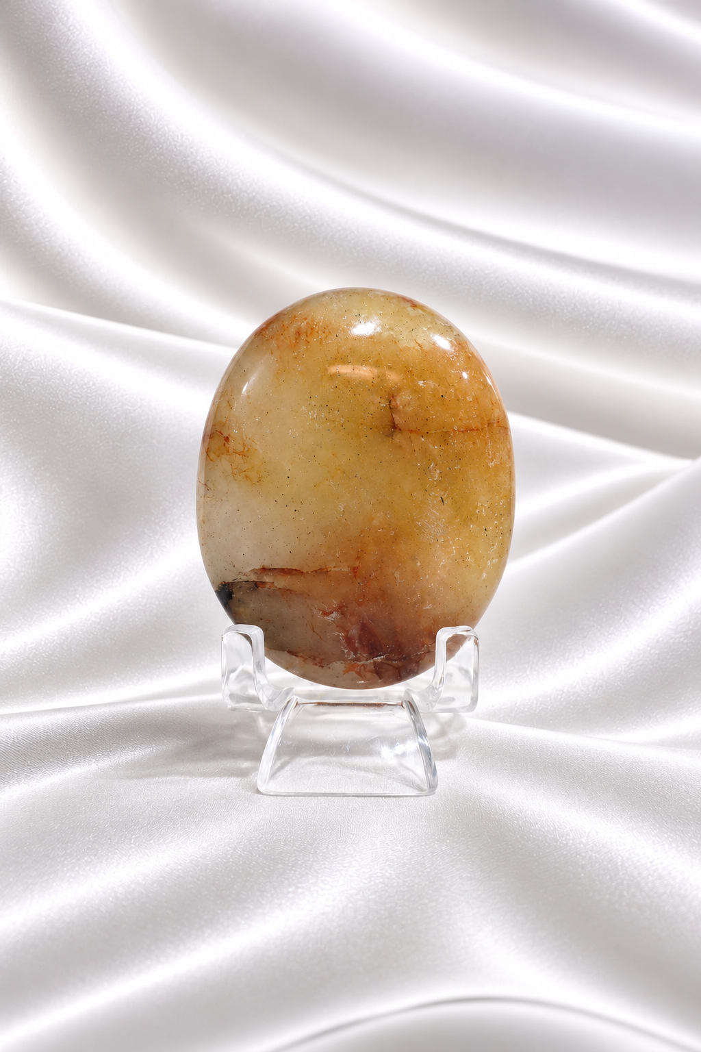 Golden Healer Palm Stone #3