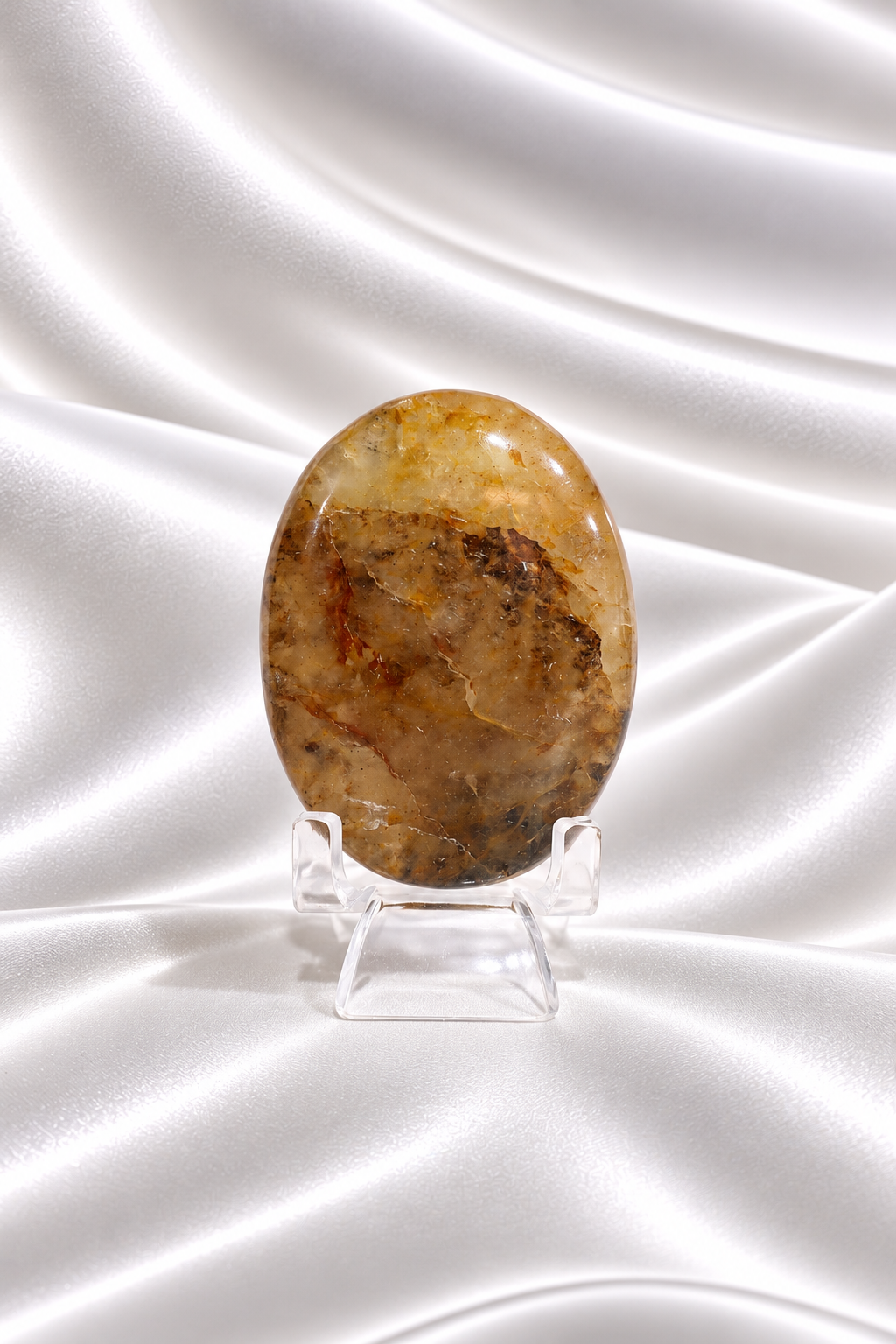 Golden Healer Palm Stone #7