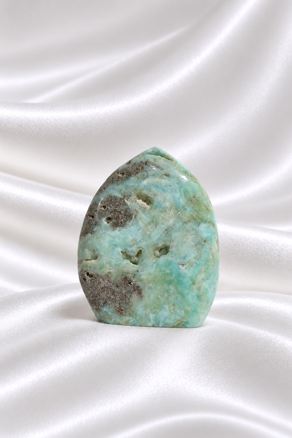 Blue Aragonite Flame #10
