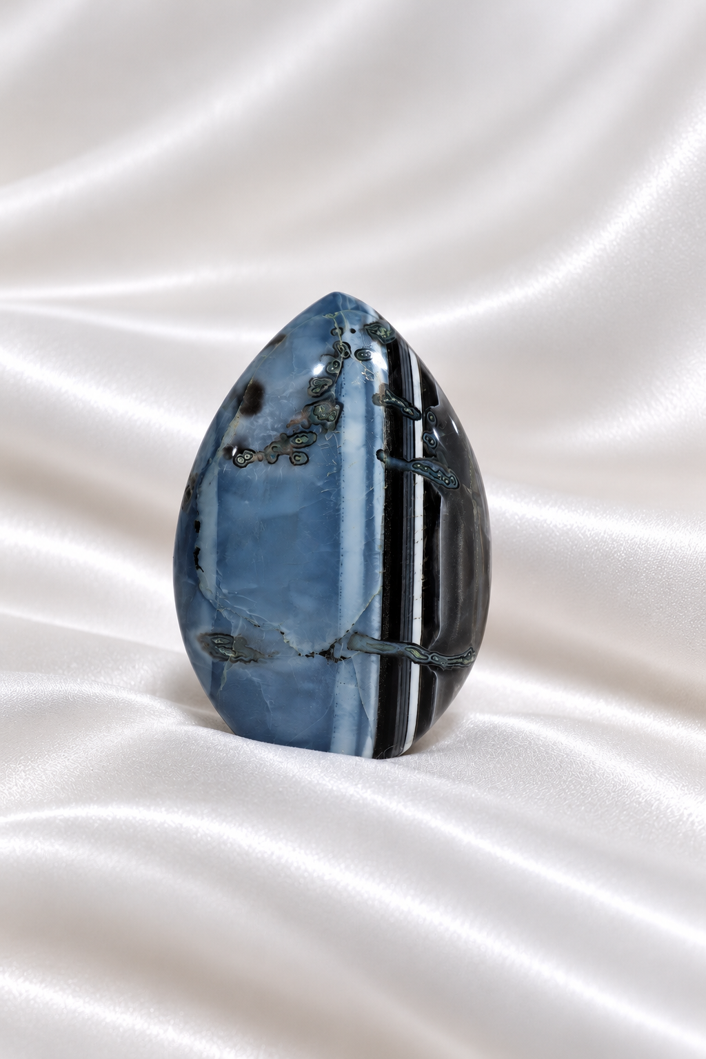 Blue Opal Flame #1